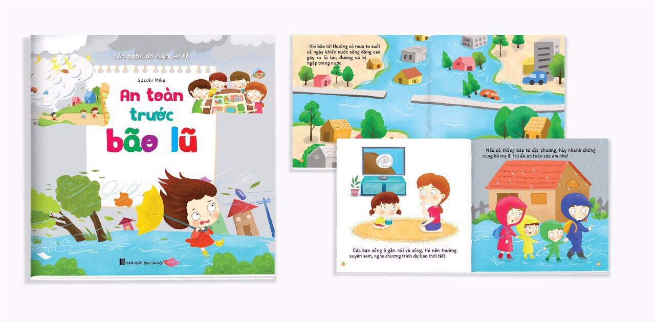 Bộ sách cẩm nang an toàn cho bé 6 cuốn