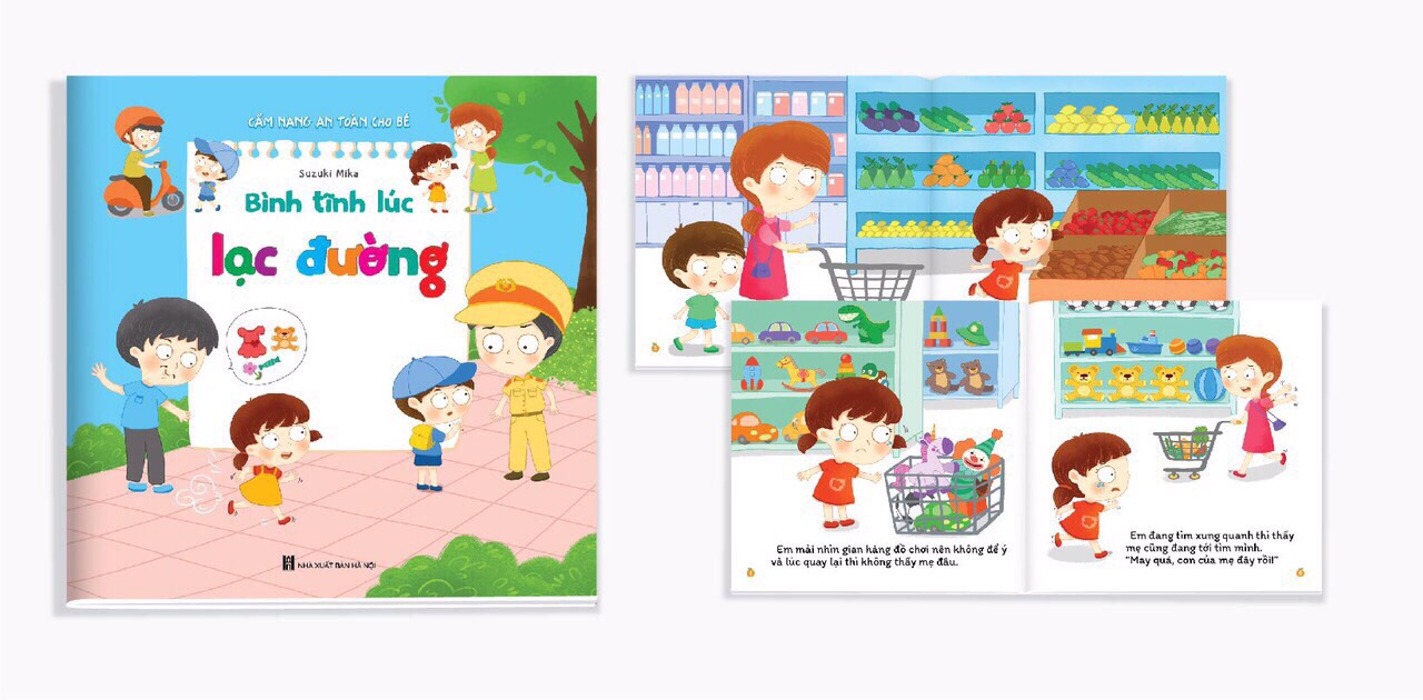 Bộ sách cẩm nang an toàn cho bé 6 cuốn