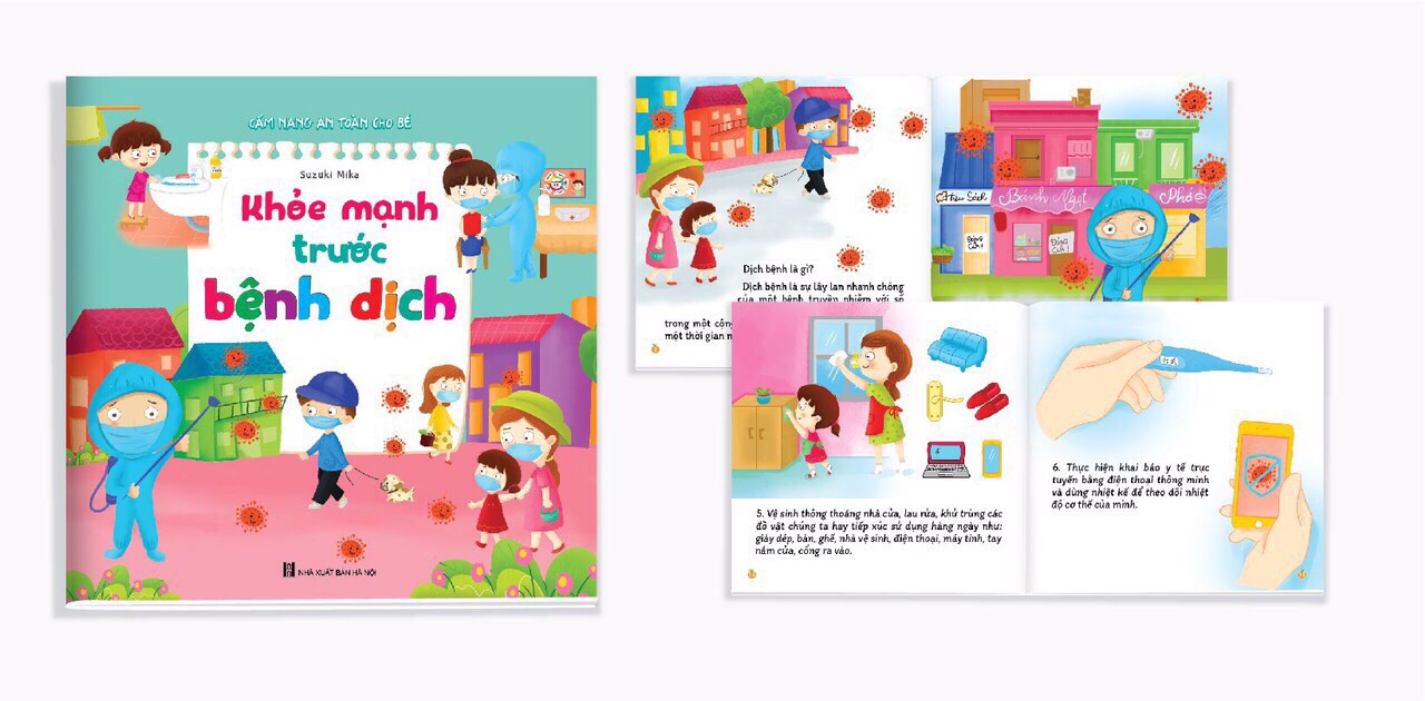 Bộ sách cẩm nang an toàn cho bé 6 cuốn