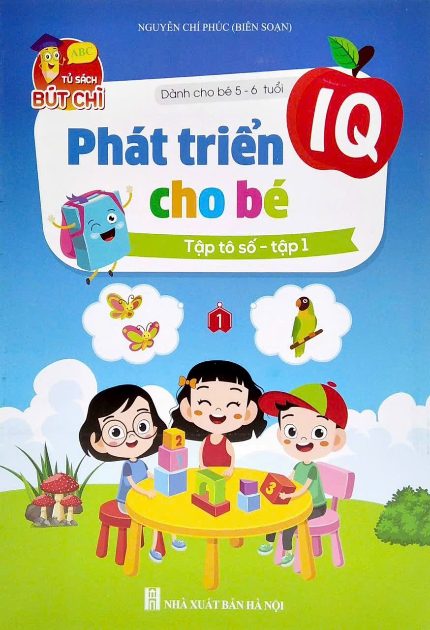 Túi 8 cuốn phát triển IQ 5-6t