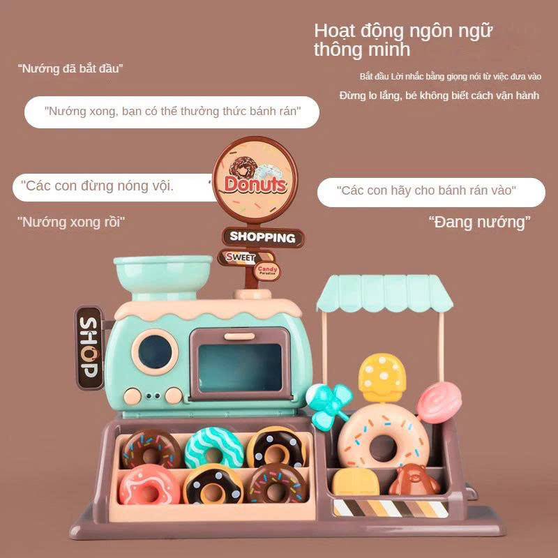 Quầy bánh Donuts mã 777-8