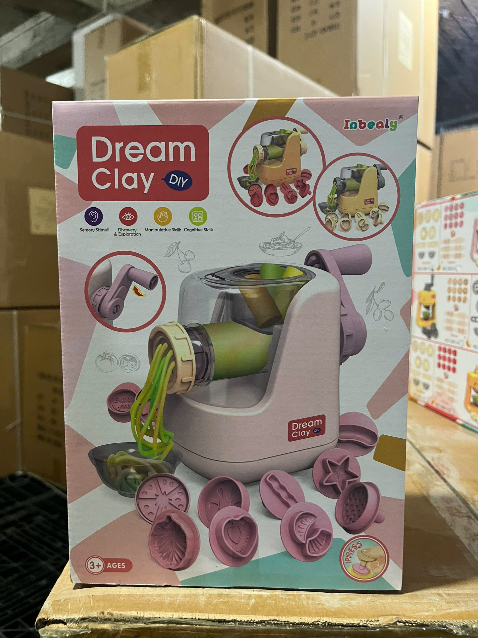 Máy làm mì đất nặn 22pcs mã 1602-1