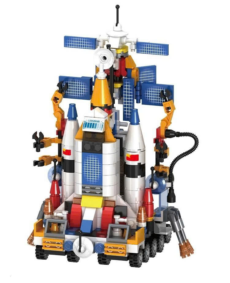 Bộ xếp hình xây dựng vũ trụ 12 mẫu mã HE-24072 (Bán lốc 12 hộp