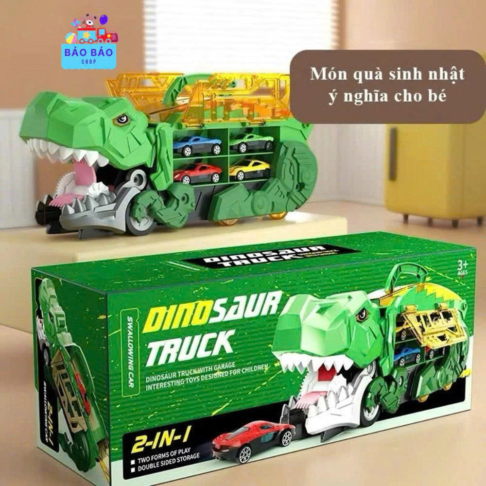 Khủng long chở xe mẫu 6 xe mã YM3388-3