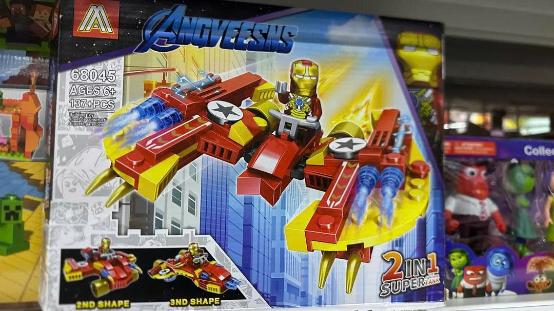 Bộ xếp hình siêu anh hùng 137pcs mã 68045