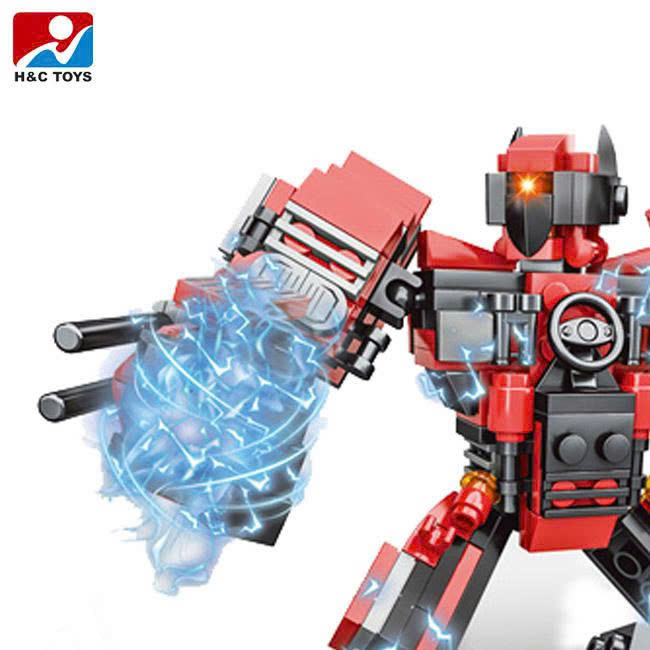 Bộ xếp hình xe cẩu biến hình robot 429pcs mã 939