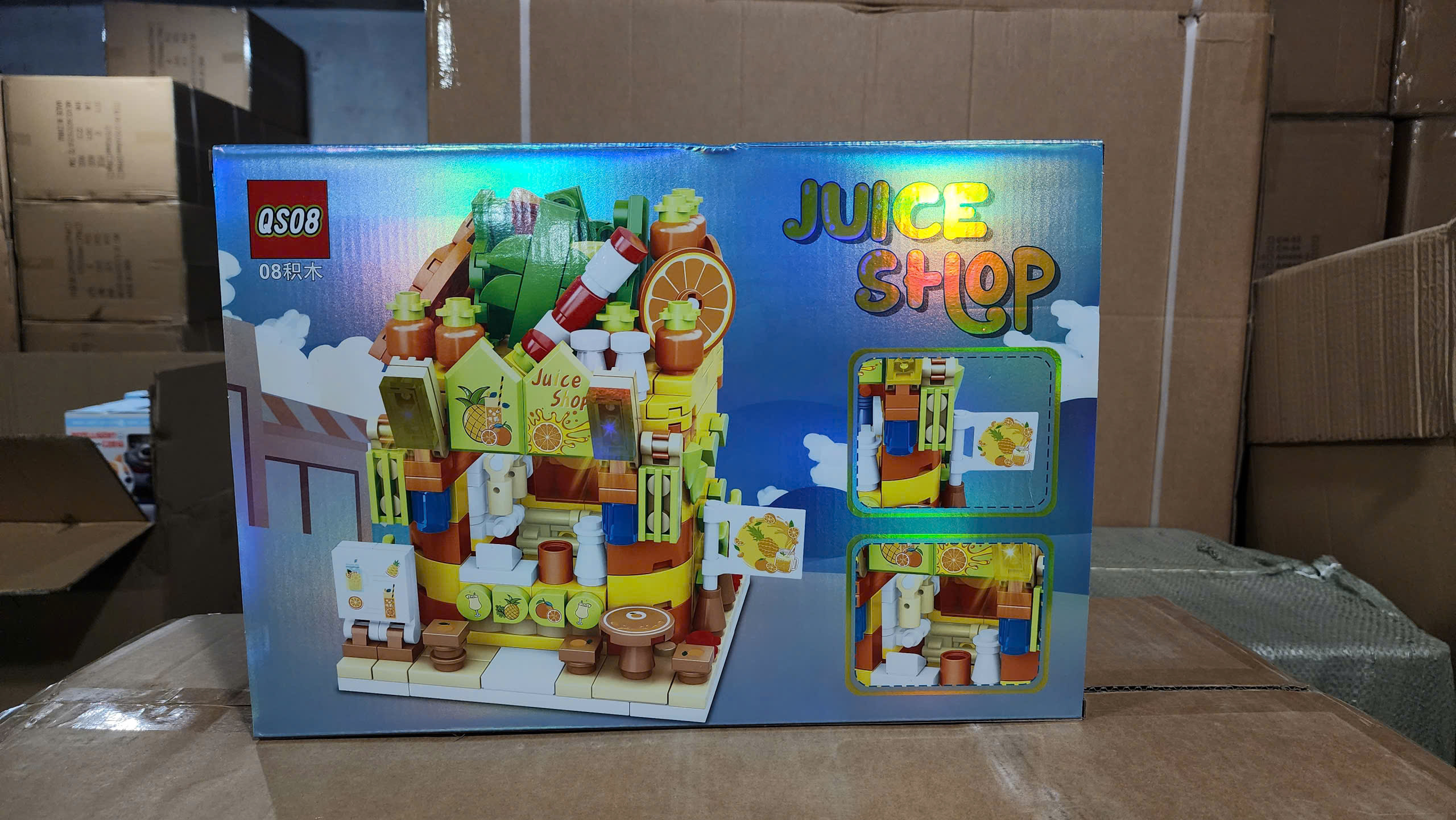 Bộ xếp hình cửa hàng trái cây 457pcs mã 70343