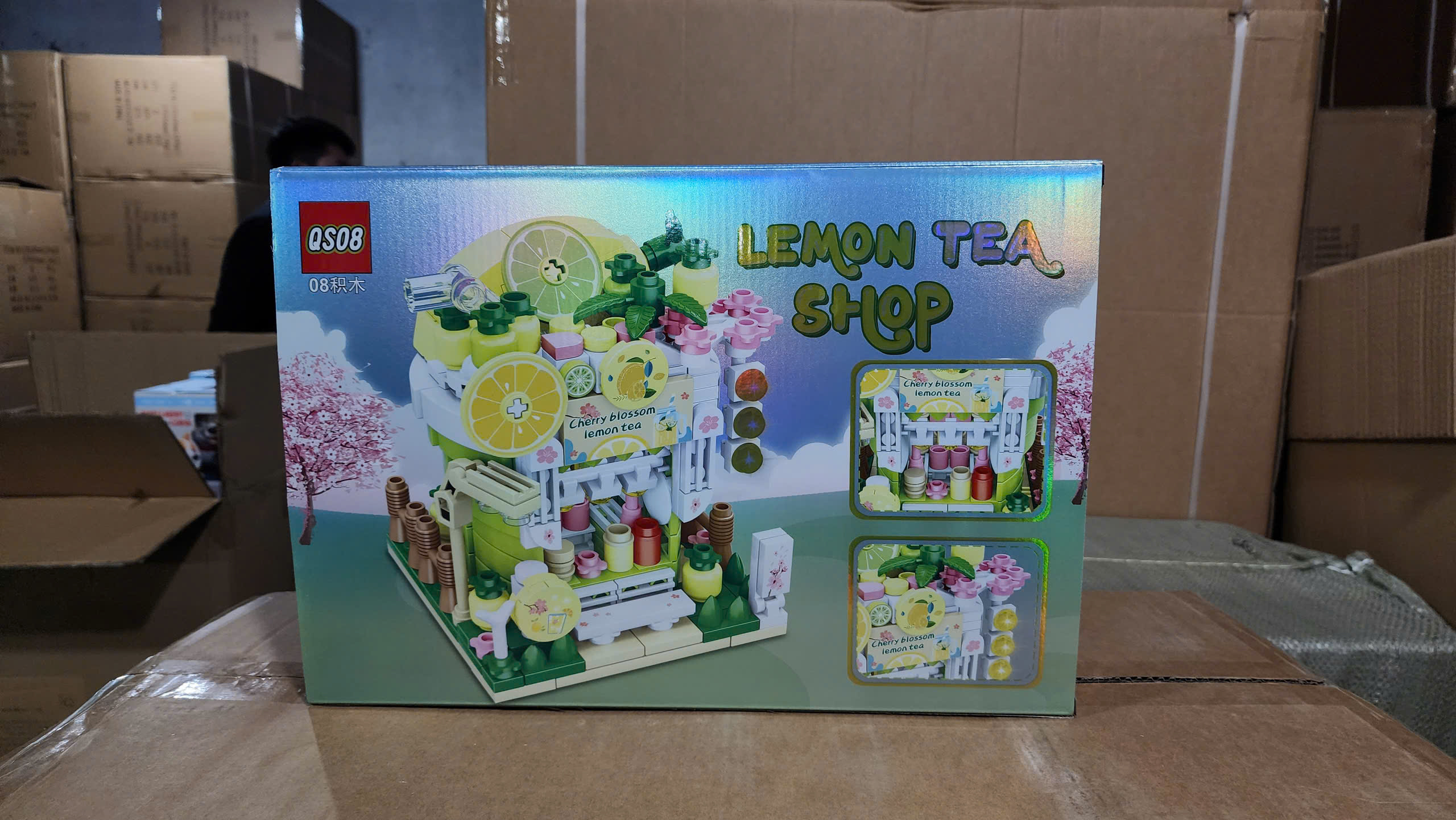 Bộ xếp hình cửa hàng nước chanh 476pcs mã 70346