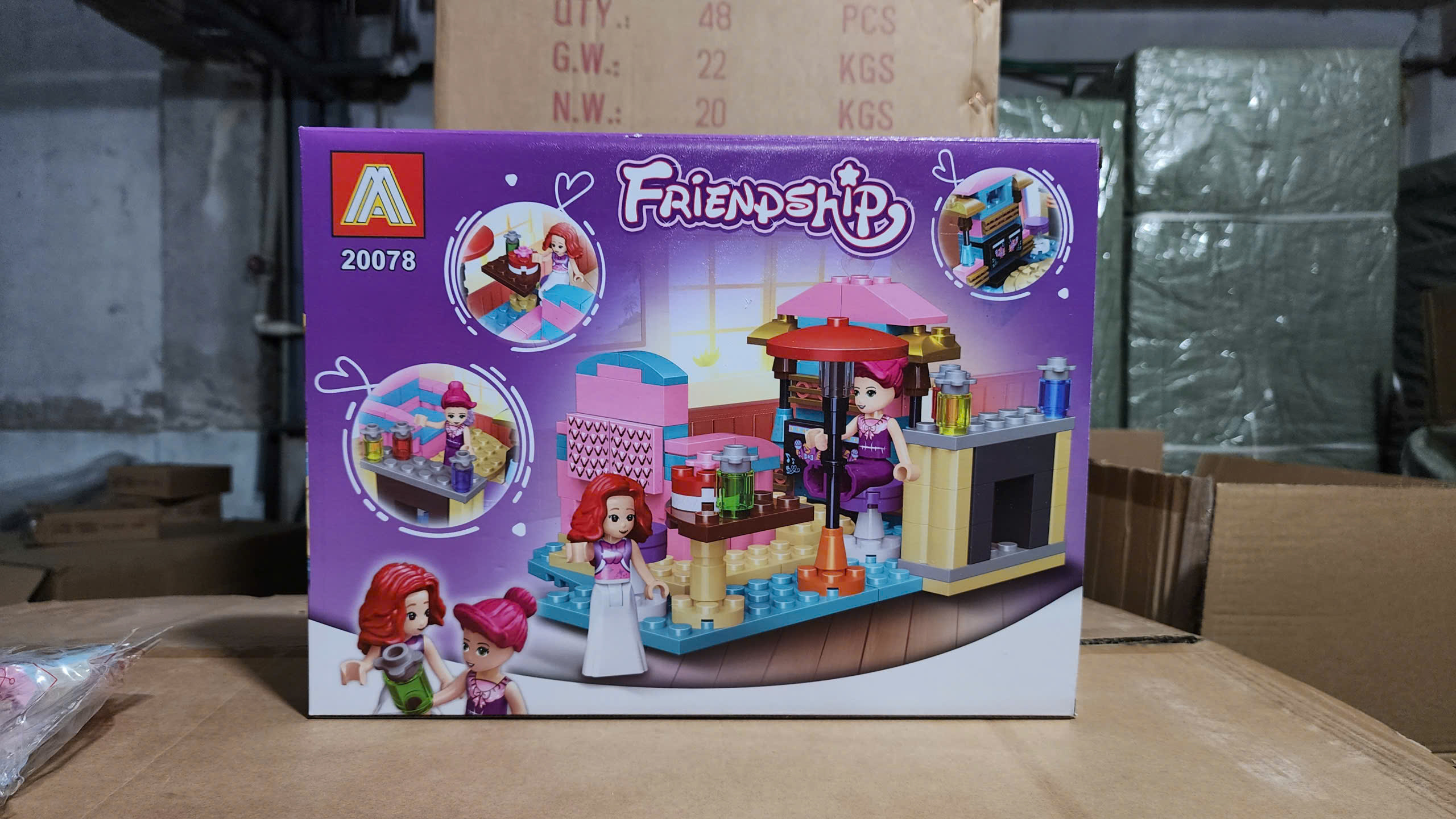 Bộ xếp hình tình bạn mã 20078