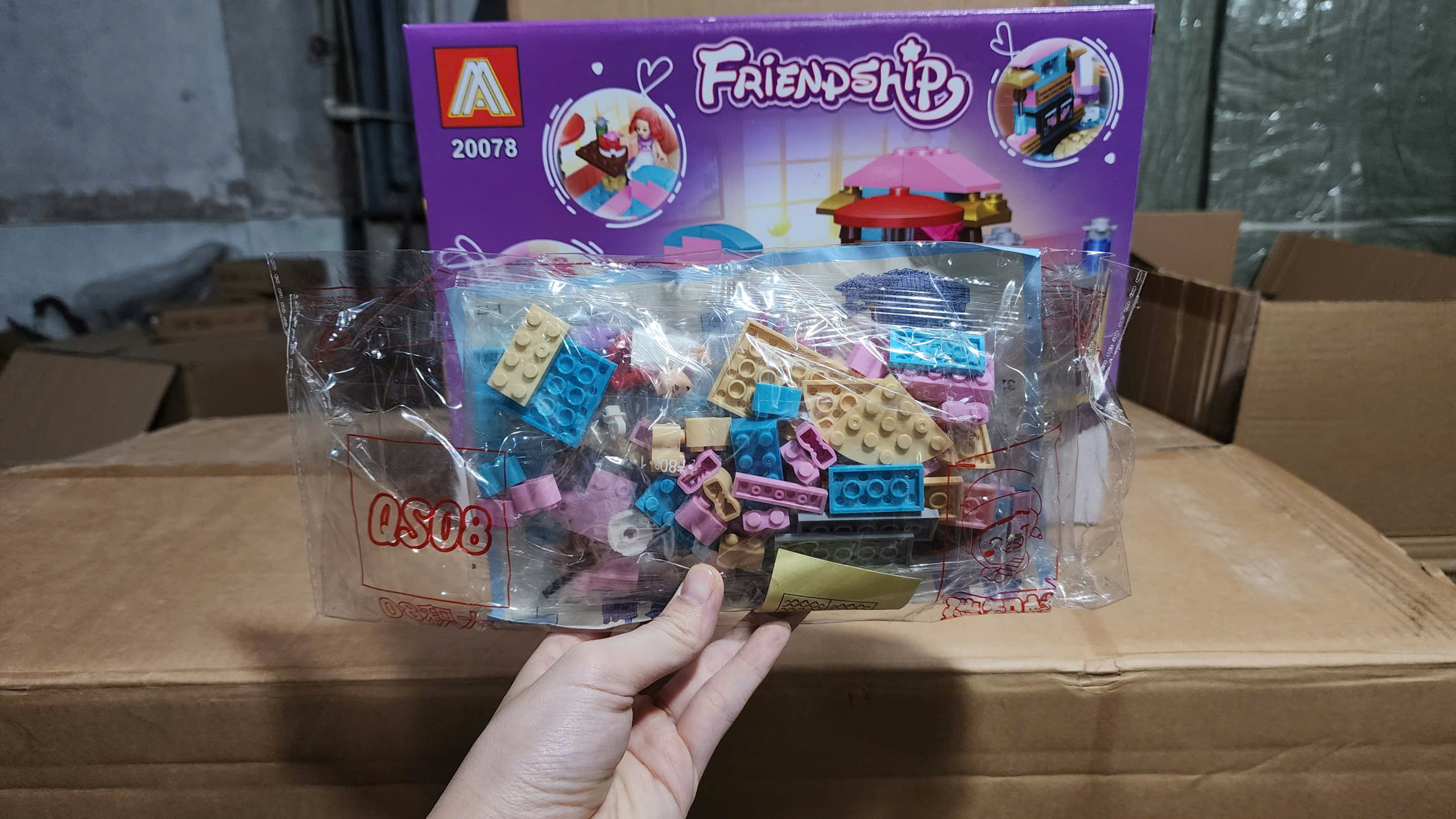 Bộ xếp hình tình bạn mã 20078