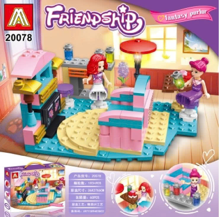 Bộ xếp hình tình bạn mã 20078