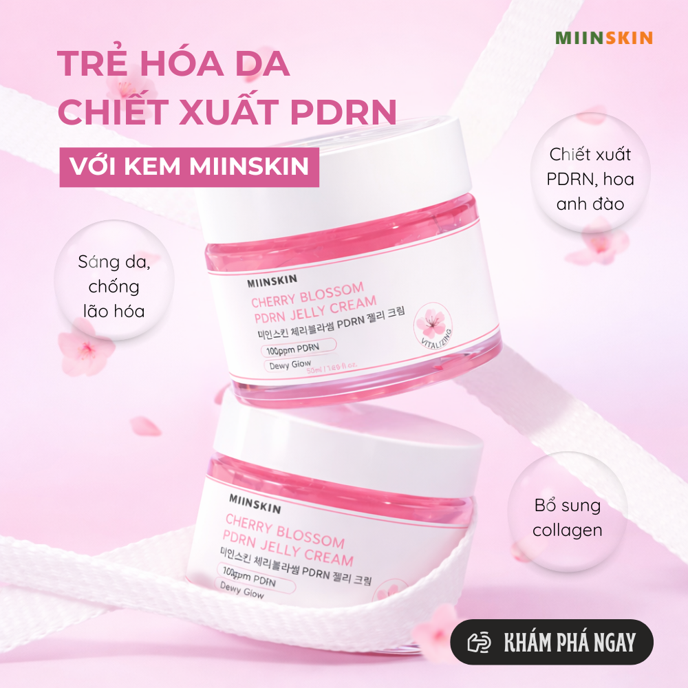 DƯỠNG DA VỚI PDRN: LIỆU PHÁP DƯỠNG SÁNG PHỤC HỒI, TÁI TẠO LÀN DA