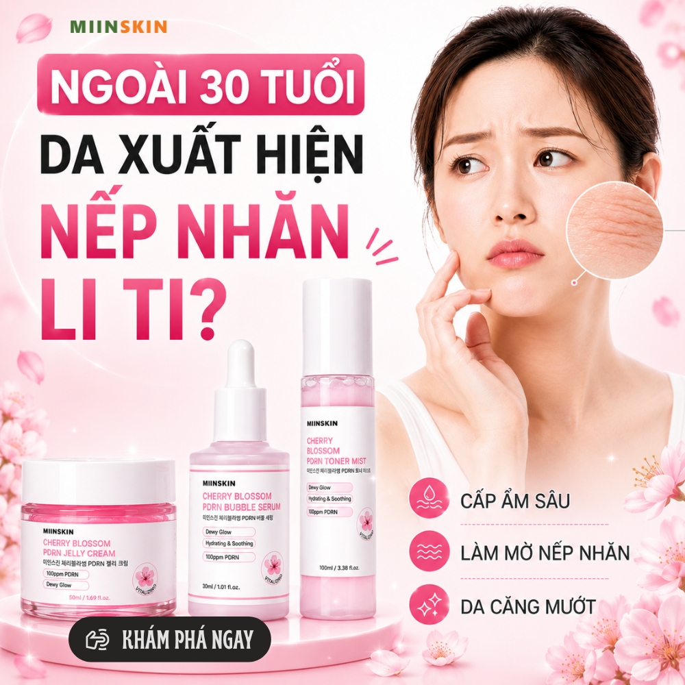 VÌ SAO MỚI NGOÀI 30 TUỔI NHƯNG DA ĐÃ XUẤT HIỆN NẾP NHĂN LI TI?