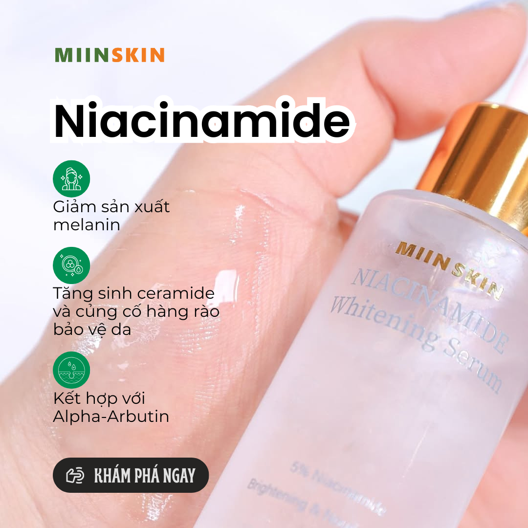 NIACINAMIDE – THÀNH PHẦN “QUỐC DÂN” TRONG KEM DƯỠNG SÁNG DA