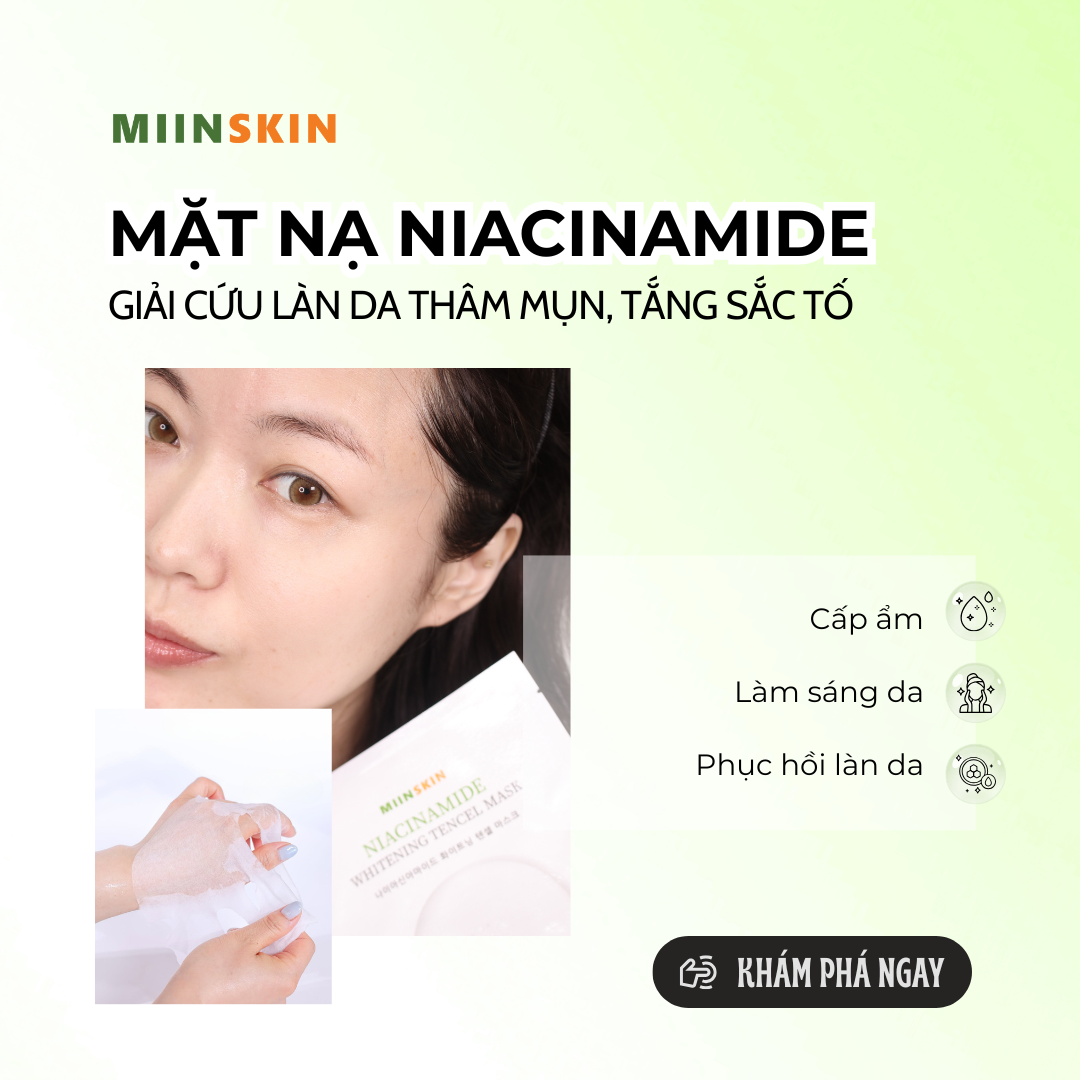 MẶT NẠ TRẮNG SÁNG DA - LỰA CHỌN ĐÚNG ĐỂ DA BẬT TÔNG AN TOÀN