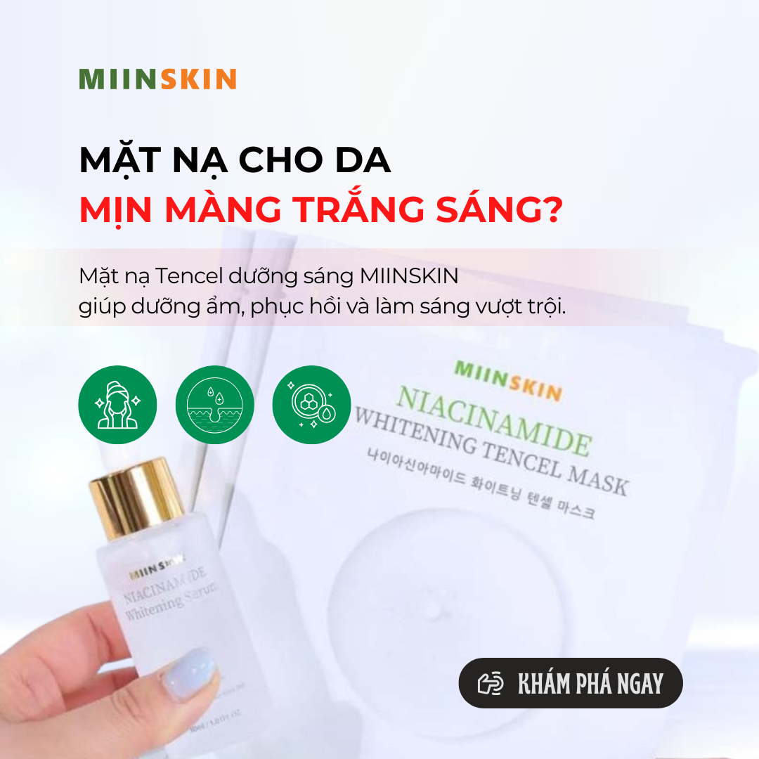 MẶT NẠ CHO DA MỊN MÀNG TRẮNG SÁNG – NÊN CHỌN LOẠI NÀO?