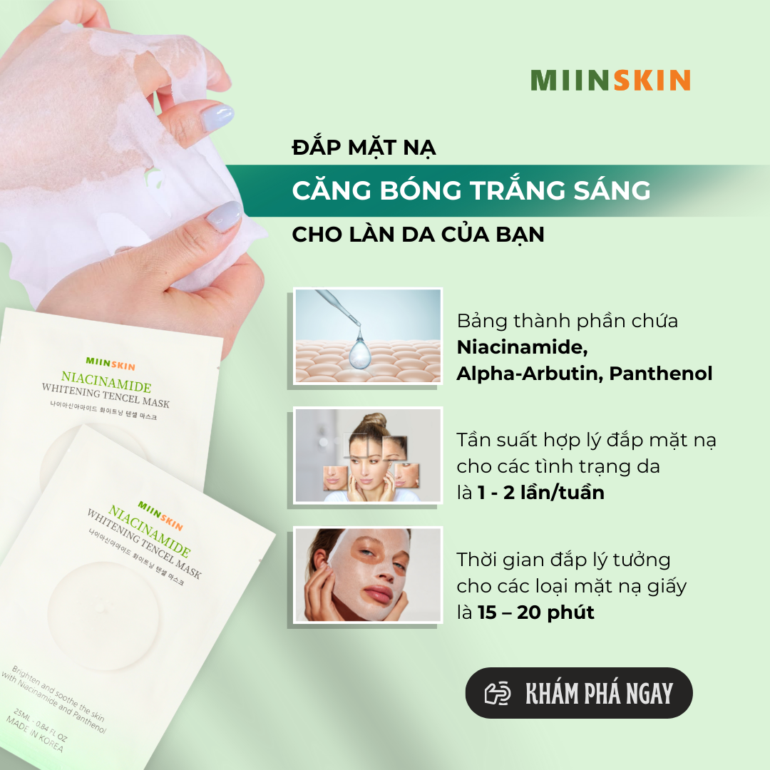 CÁCH ĐẮP MẶT NẠ GIÚP DA CĂNG BÓNG TRẮNG SÁNG