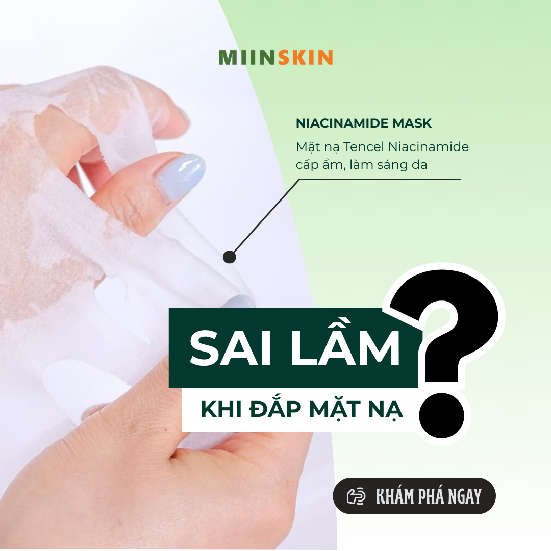 ĐẮP MẶT NẠ CHO DA TRẮNG SÁNG - SAI LẦM KHIẾN DA KHÔNG BẬT TÔNG?