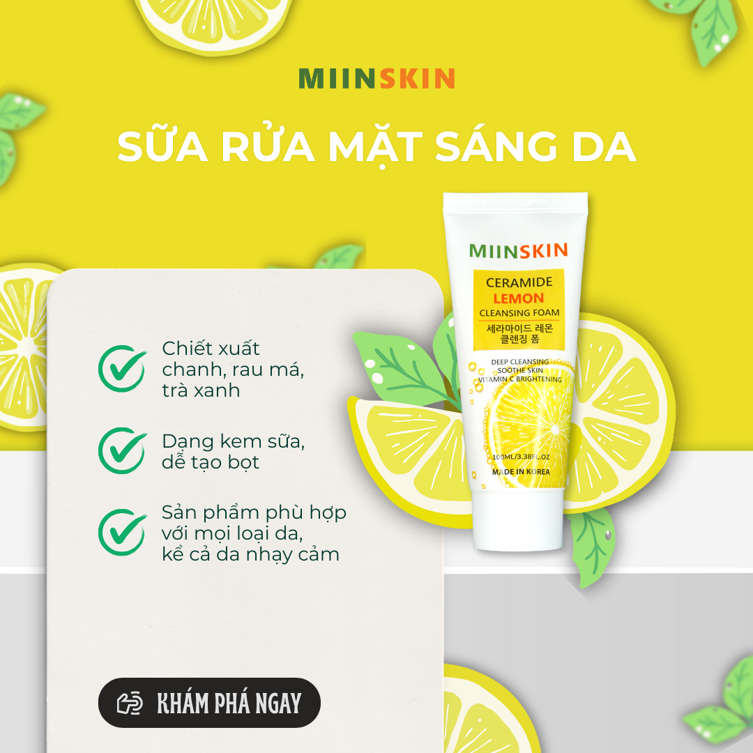 SỮA RỬA MẶT SÁNG DA MIINSKIN CÓ HỮU ÍCH NHƯ QUẢNG CÁO?