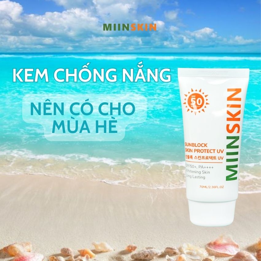 Kem chống nắng nên có cho mùa hè