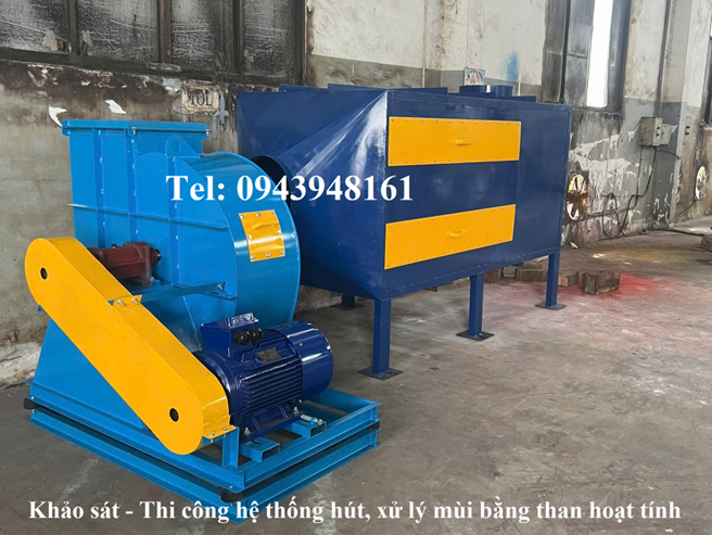 Khảo Sát, Thi Công Hệ Thống Hút Mùi Bằng Than Hoạt Tính