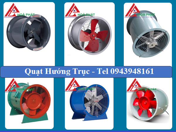 Quạt Hướng Trục Hút Khí Thải, Tăng Áp Thang Bộ QTA