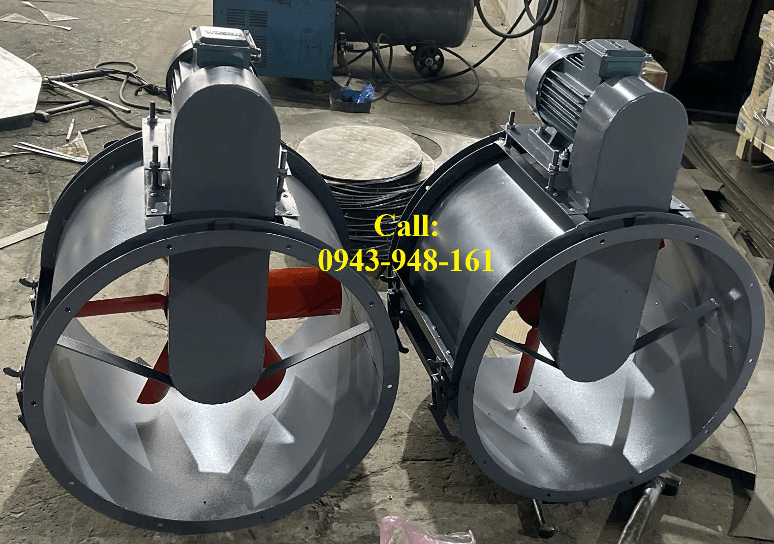 Quạt hút bụi sơn màng nước