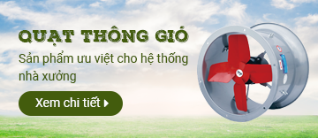 Quạt Thông Gió Nhà Xưởng
