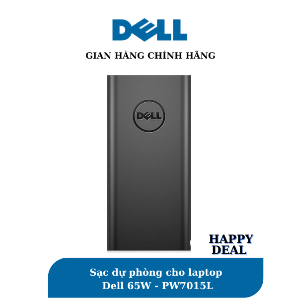 Pin Sạc Dự Phòng Laptop Dell 65W - PW7015L