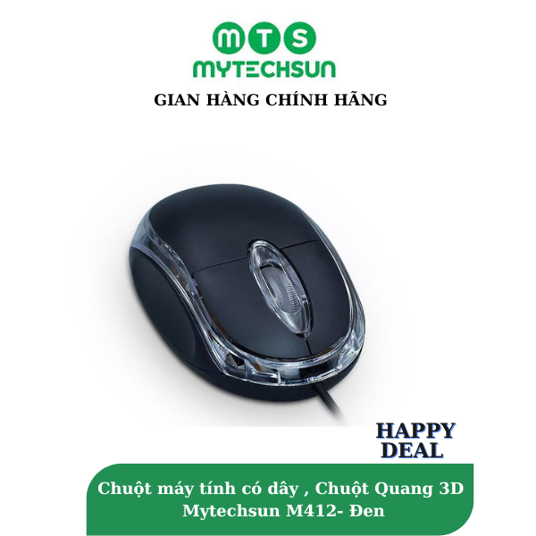 Chuột Có Dây Mytechsun M412 - Chuột Quang 3D