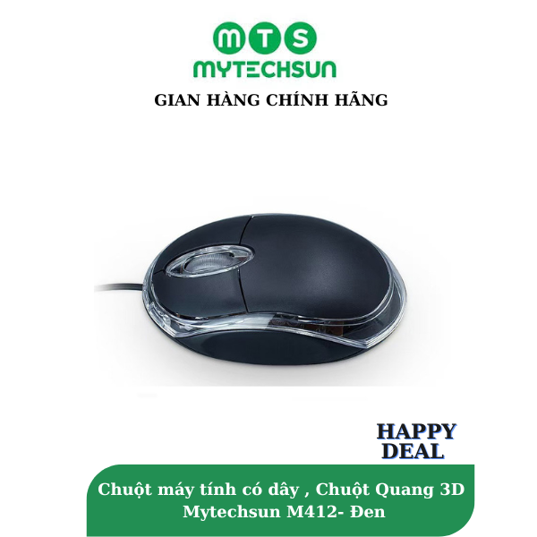Chuột Có Dây Mytechsun M412 - Chuột Quang 3D