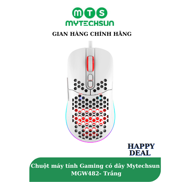 Chuột Gaming Mytechsun MTS MGW482 - LED Đa Màu