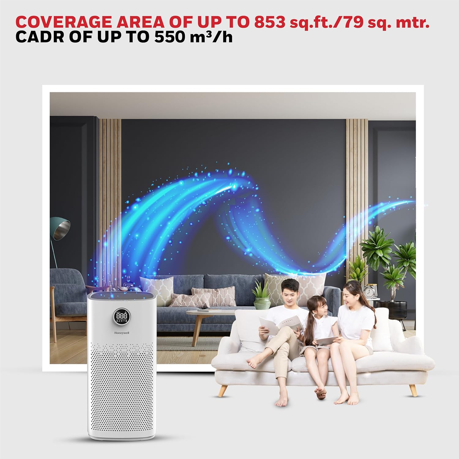 Máy Lọc Không Khí Honeywell Air Touch P2 - HC000021/AP/P2 - Hàng chính hãng - Bh 2 năm