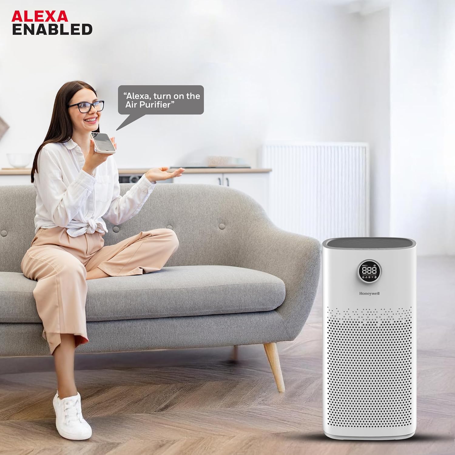 Máy Lọc Không Khí Honeywell Air Touch P2 - HC000021/AP/P2 - Hàng chính hãng - Bh 2 năm