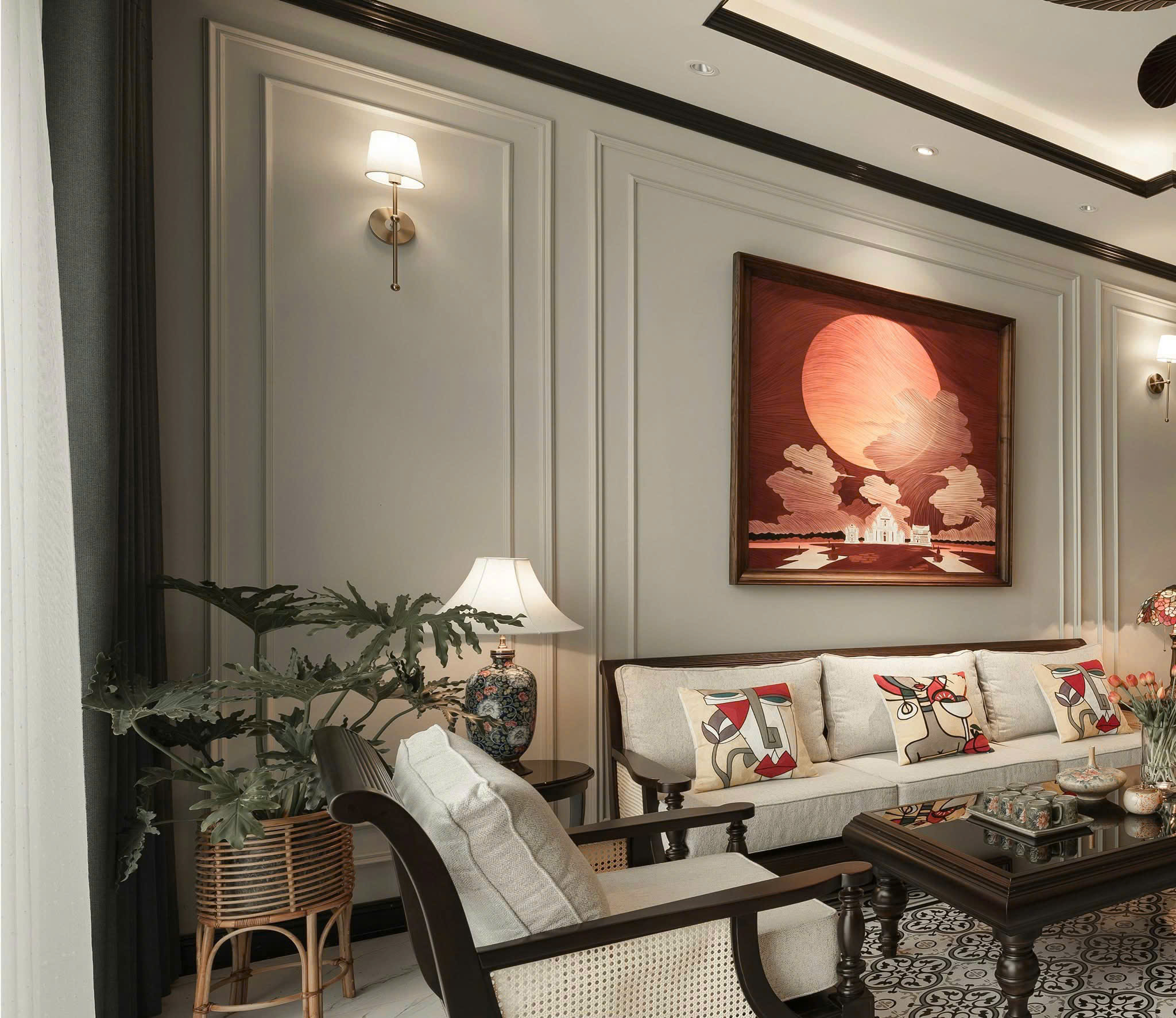 Phào chỉ Pu đẹp Hà Nội 5