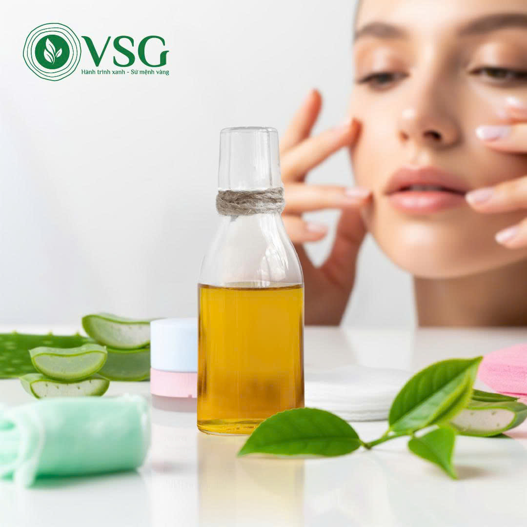 Làn da khỏe mạnh với dầu hạt Đàn Hương trắng tự nhiên