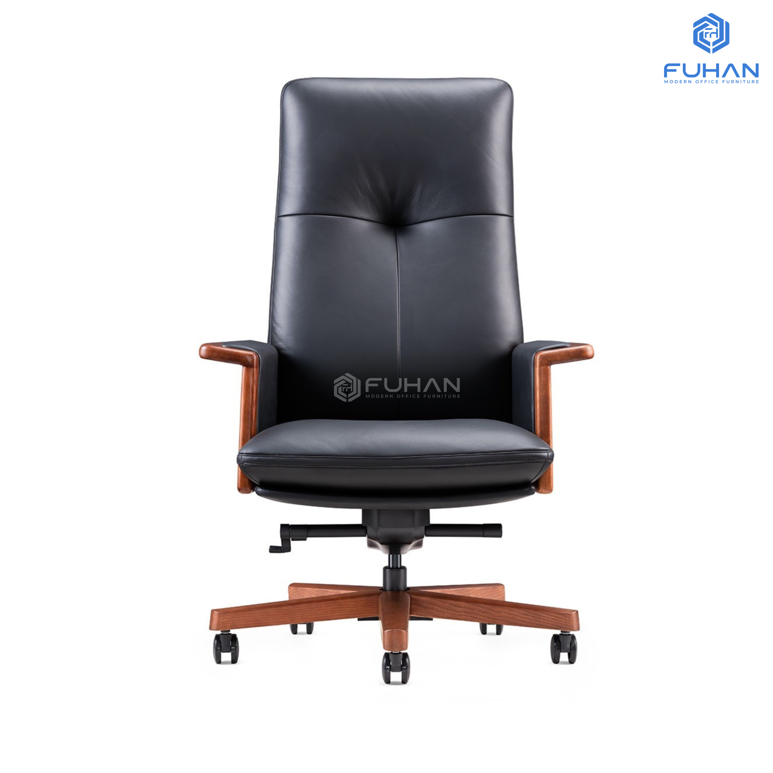Ghế lãnh đạo da bò Italy Furic FC-A2262