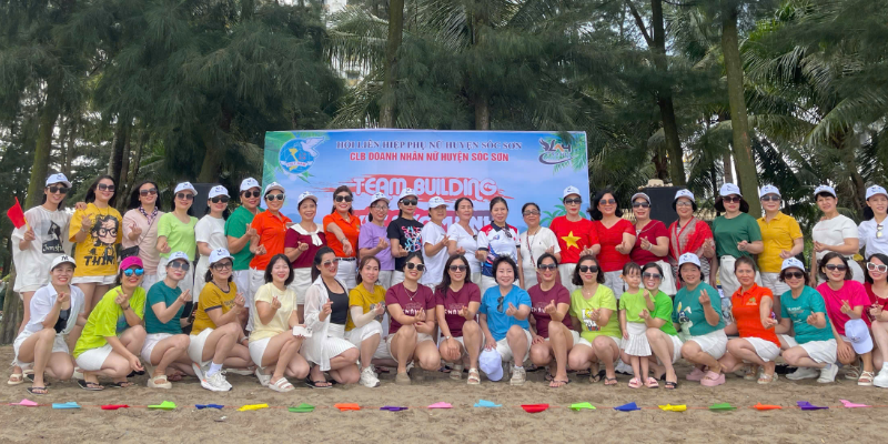 TEAM BUILDING 2025 CÙNG CÂU LẠC BỘ DOANH NHÂN NỮ HUYỆN SÓC SƠN