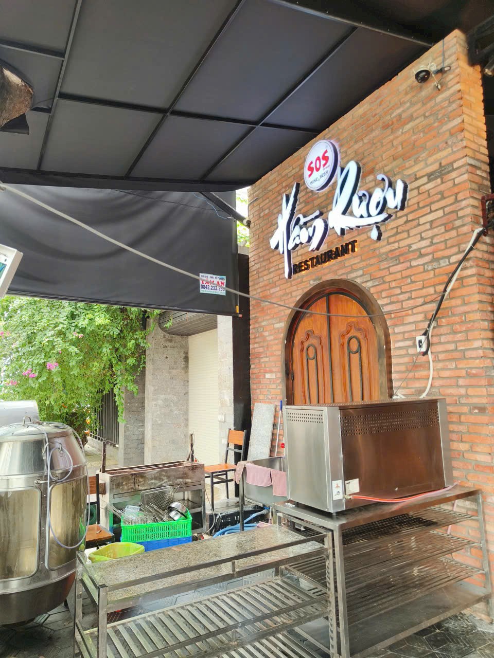 Mái che cho Hầm riệu SOS