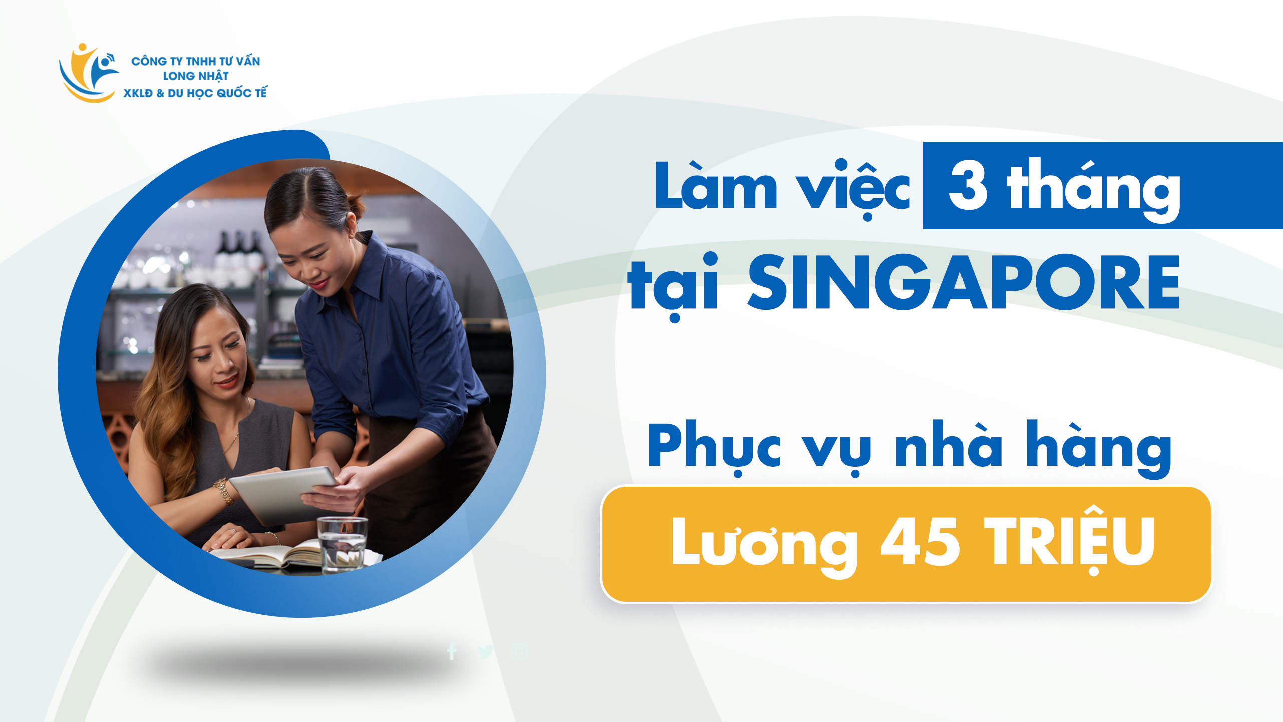 Tuyển Dụng Nhân Viên Phục Vụ Tại Singapore: Lương Cao Và Bao Ăn