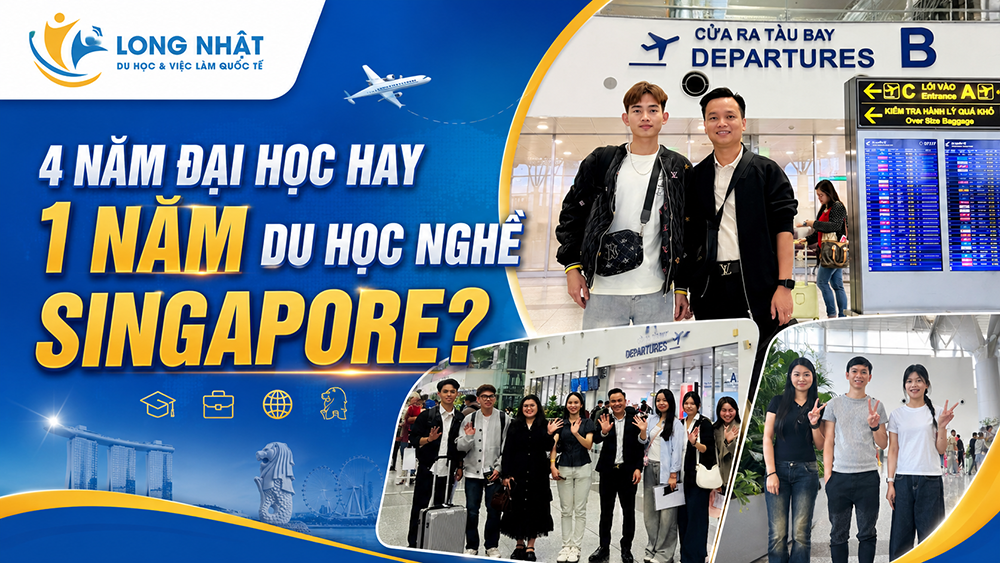 4 Năm Đại Học Hay 1 Năm Du Học Nghề Singapore?