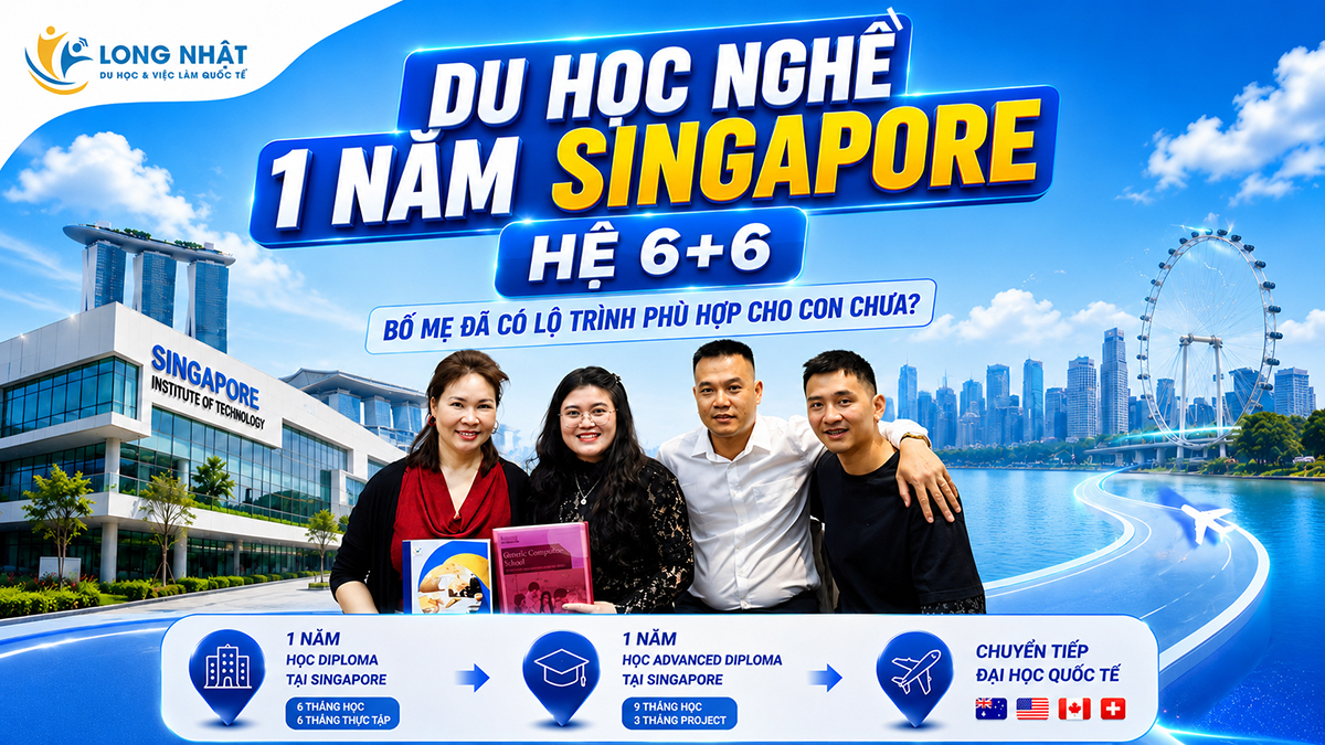 Du Học Nghề Singapore Hệ 6+6