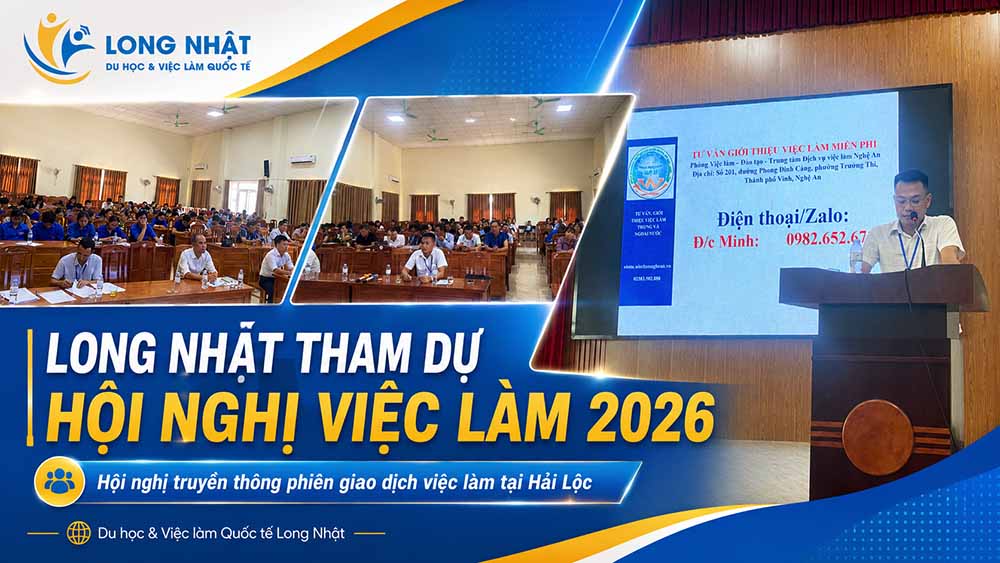 Long Nhật tham dự Phiên giao dịch việc làm Hải Lộc 2026