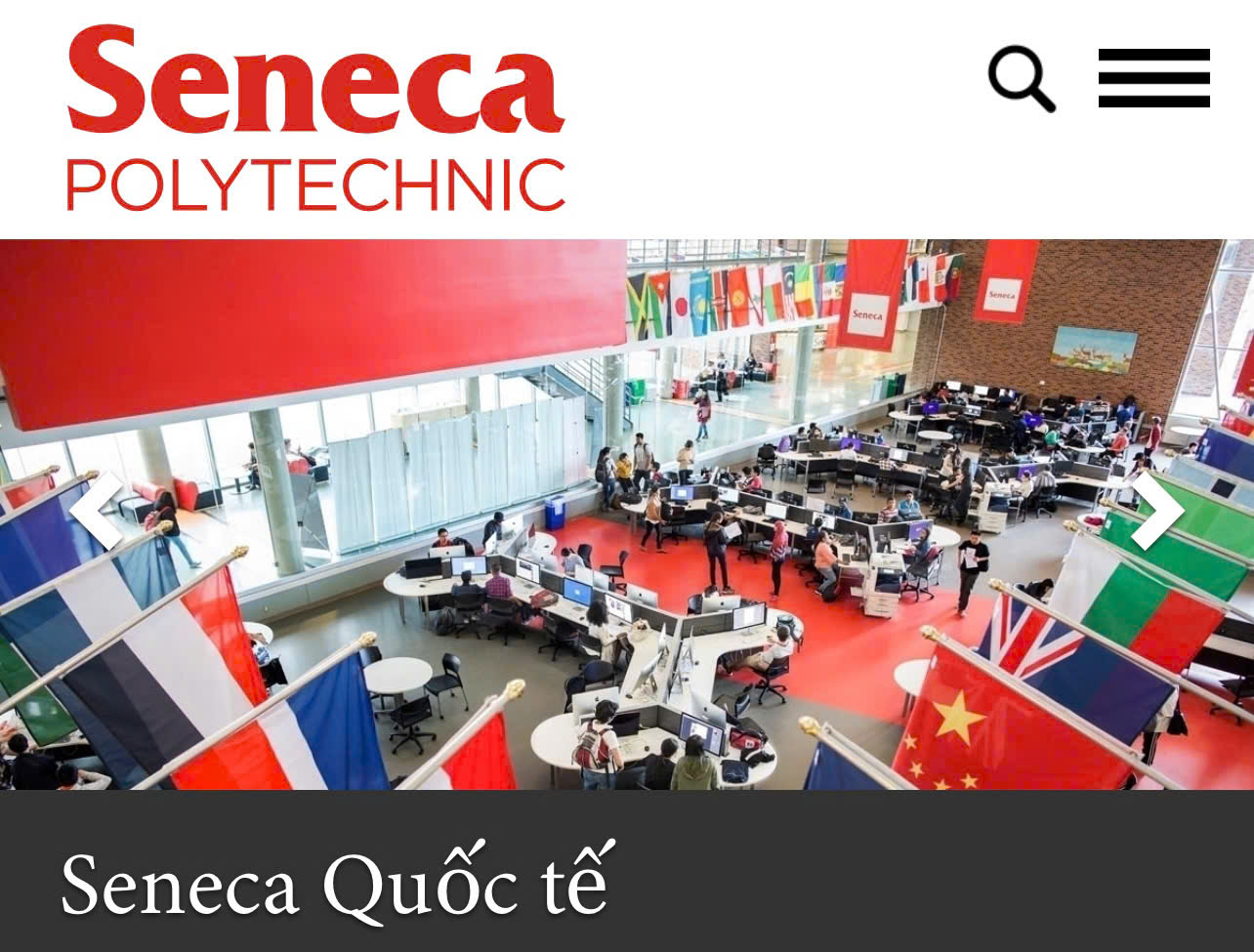 Chúc Mừng em BÙI THỊ HÀ VY Đậu trường SENECA POLYTECHNIC