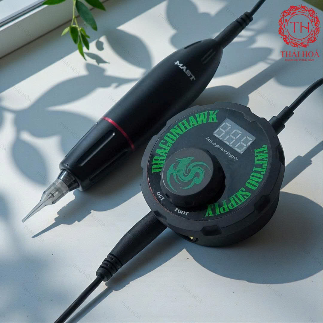 Biến Áp Dragonhawk – Thiết Bị Bất Ngờ Giúp Máy Phun Xăm Chạy Êm Như Máy Mới
