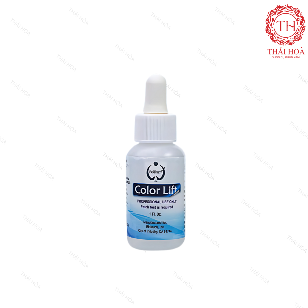 Dung Dịch Hút Màu Mực Cũ Color Lift Biotouch - Giải Pháp Xóa Sửa Phun Xăm Hiệu Quả