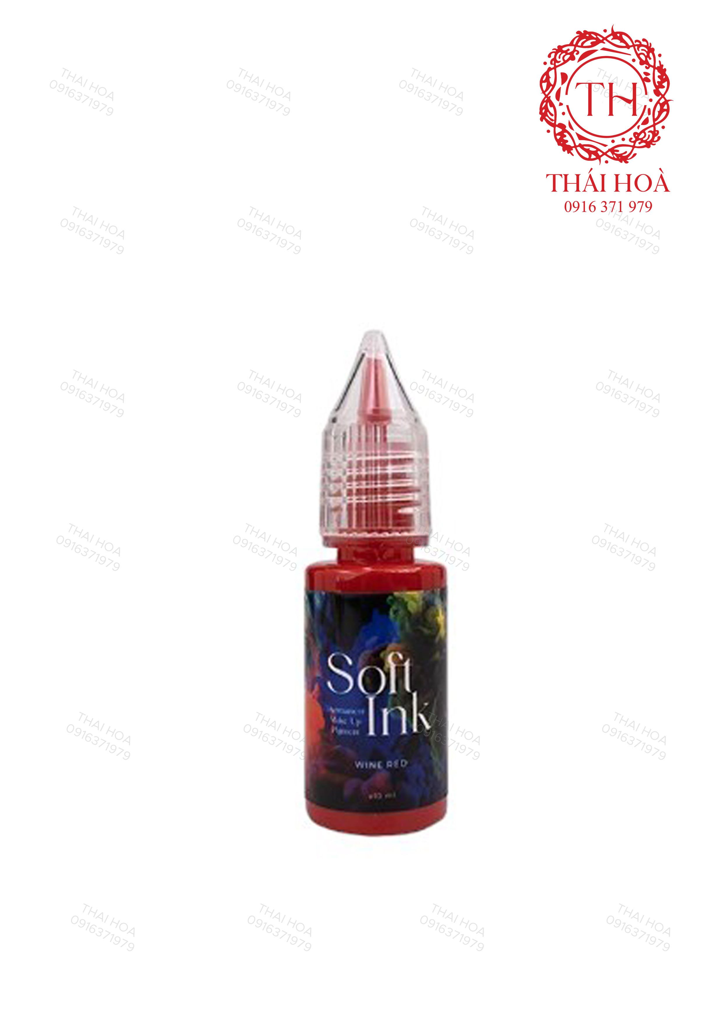 MỰC SOFT INK ĐỎ NHẤN LÒNG