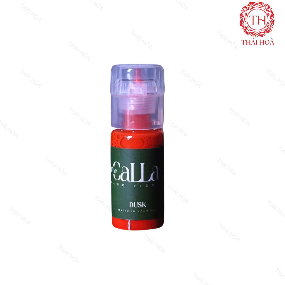 Mực Phun Xăm Cao Cấp Calla Ink - Cam Đỏ - Lên Màu Đẹp, An Toàn Tuyệt Đối
