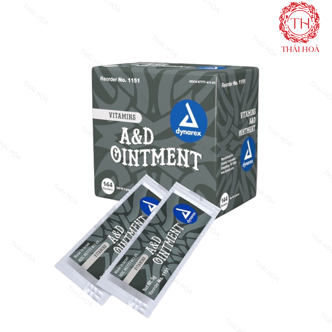 Vitamin A-D Ointment Mỹ Dạng Gói - Dưỡng Sau Phun Xăm Hiệu Quả