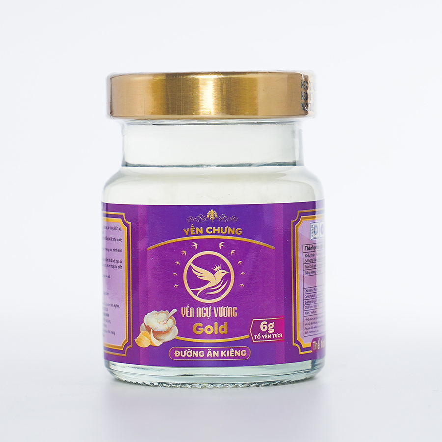 Yến Chưng Đường Ăn Kiêng Yến Ngự Vương Gold